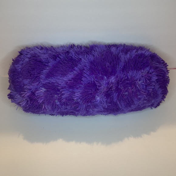 Purple pattern Fluffy Pillows - Picture 2 of 3
